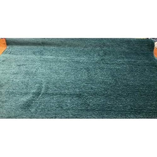 Barcelona Turquoise Teal Soft Chenille Upholstery Fabric By The Yard