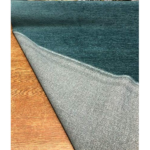 Barcelona Turquoise Teal Soft Chenille Upholstery Fabric By The Yard