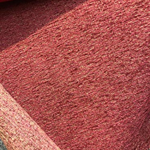 Burdy Gold specs Chenille Upholstery Fabric by the yard