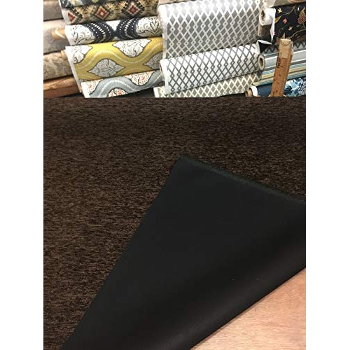 Fabricut Brown Chenille Upholstery Fabric by the yard