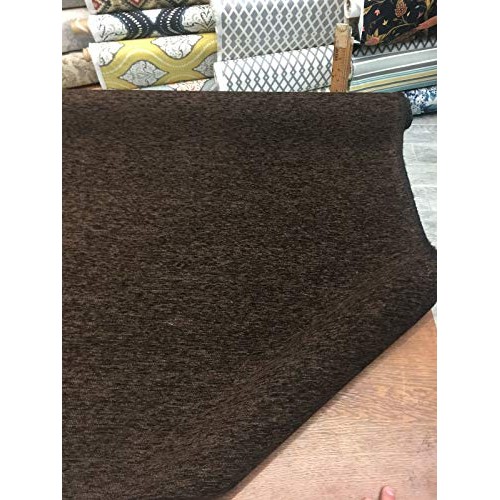 Fabricut Brown Chenille Upholstery Fabric by the yard