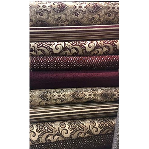 Fabricut Brown Chenille Upholstery Fabric by the yard