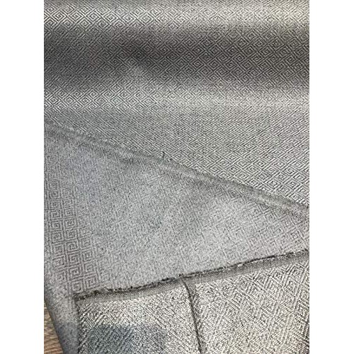 P/K Lifestyles Mykonos Char Diamond Jacquard Upholstery Fabric By ...
