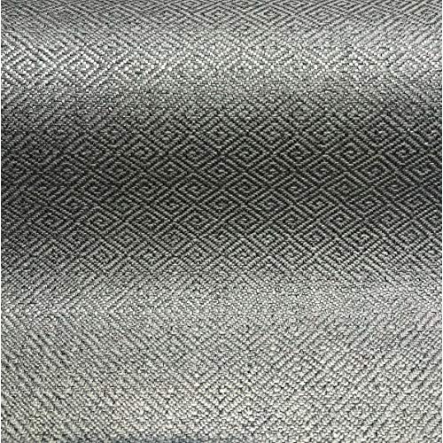P/K Lifestyles Mykonos Char Diamond Jacquard Upholstery Fabric By ...