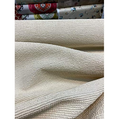 P Kaufmann River Cliff Cloud Beige Upholstery Chenille Fabric By T...