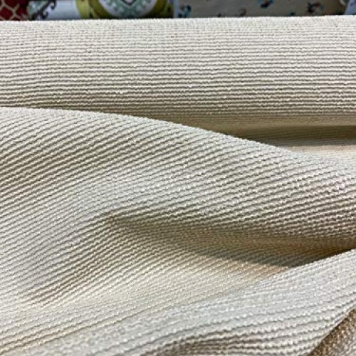 P Kaufmann River Cliff Cloud Beige Upholstery Chenille Fabric By T...