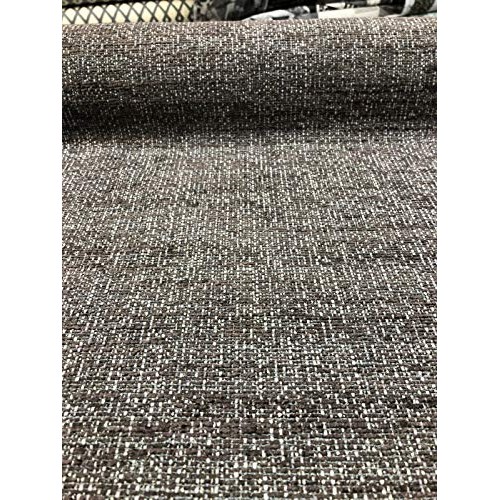 P Kaufmann Sashe Mink Tweed Chenille Upholstery Fabric by the yard