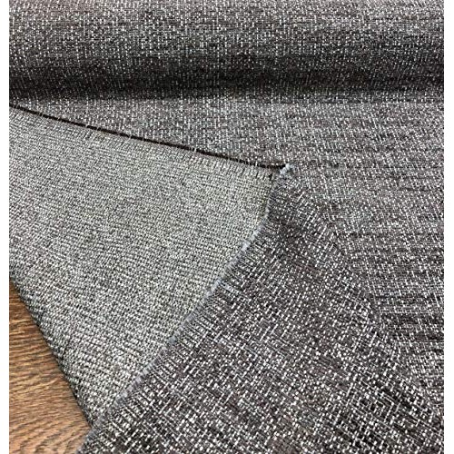 P Kaufmann Sashe Mink Tweed Chenille Upholstery Fabric by the yard