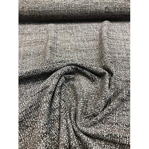 P Kaufmann Sashe Mink Tweed Chenille Upholstery Fabric by the yard