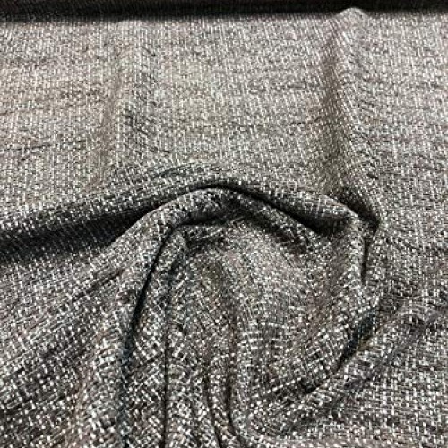 P Kaufmann Sashe Mink Tweed Chenille Upholstery Fabric by the yard