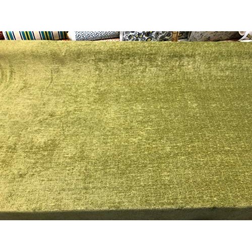 Roxy Avocado Soft Chenille Upholstery Fabric by the yard sofa chair
