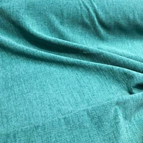 Roxy Light Teal Soft Chenille Upholstery Fabric By The Yard