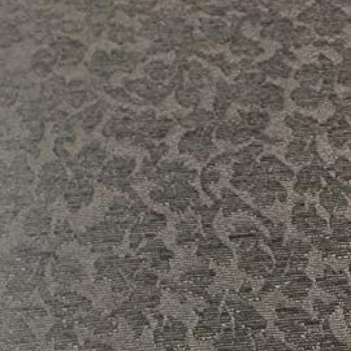 Toronto Leafs Charcoal Gray Floral Chenille upholstery Fabric by t...
