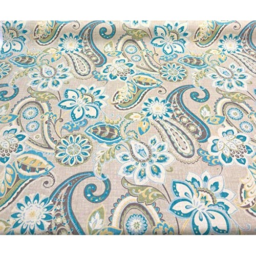 Waverly Wild Card Blue Mist Fabric By The Yard