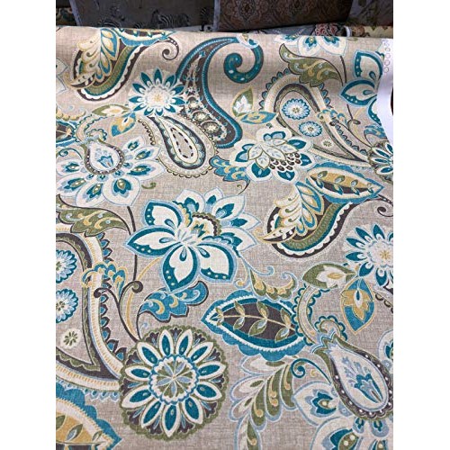 Waverly Wild Card Blue Mist Fabric By The Yard
