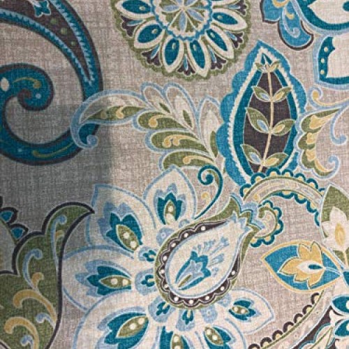 Waverly Wild Card Blue Mist Fabric By The Yard