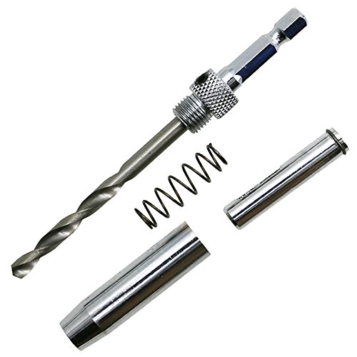 AFUNTA 8 pcs Center Drill Bit Sets with Automatic Center Punch, Se...