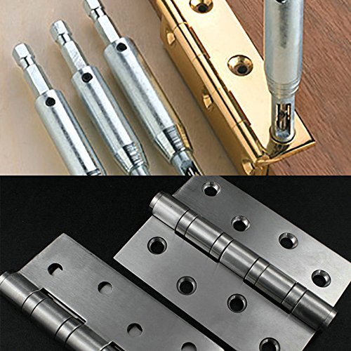 AFUNTA 8 pcs Center Drill Bit Sets with Automatic Center Punch, Se...