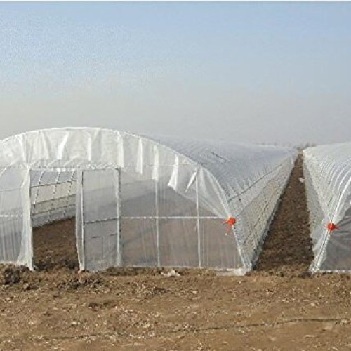 Agfabric 3.9Mil Plastic Covering Clear Polyethylene Greenhouse Fil...