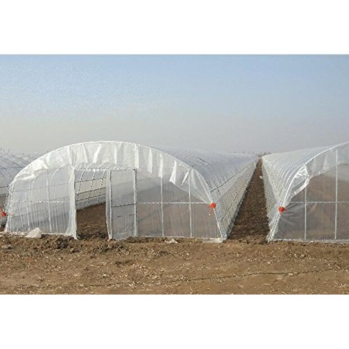 Agfabric 3.9Mil Plastic Covering Clear Polyethylene Greenhouse Fil...