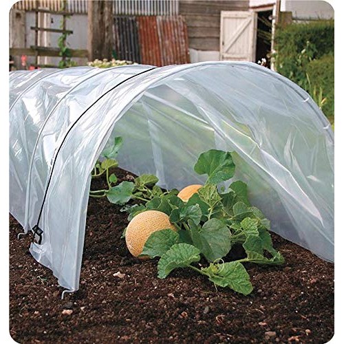 Agfabric 3.9Mil Plastic Covering Clear Polyethylene Greenhouse Fil...