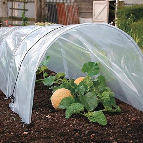 Agfabric 3.9Mil Plastic Covering Clear Polyethylene Greenhouse Fil...