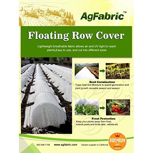 Agfabric Warm Worth Roll Heavy Floating Row Cover & Plant Blanket,...