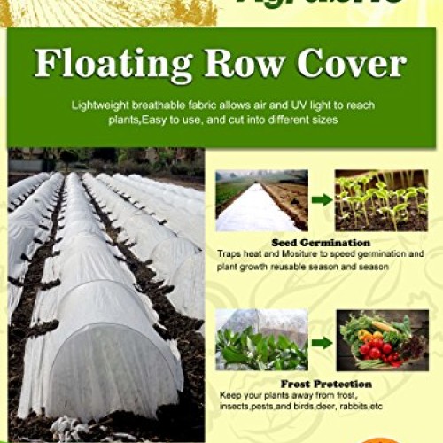 Agfabric Warm Worth Roll Heavy Floating Row Cover & Plant Blanket,...