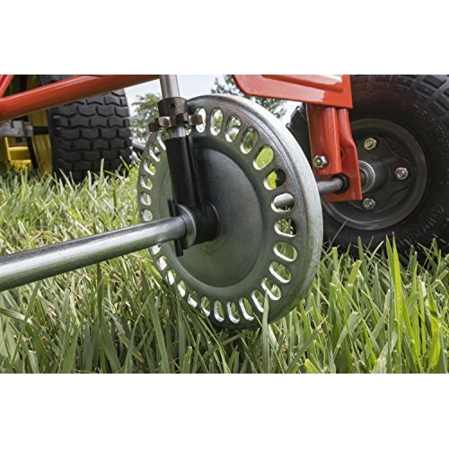 Agri-Fab 45-0527 110lb Tow Broadcast Spreader, 110 lb Capacity, Black