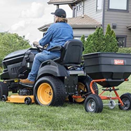 Agri-Fab Inc 45-0547 185 lb. L & G Tow Broadcast Spreader, Orange