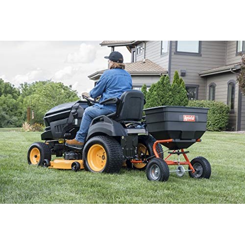 Agri-Fab Inc 45-0547 185 lb. L & G Tow Broadcast Spreader, Orange