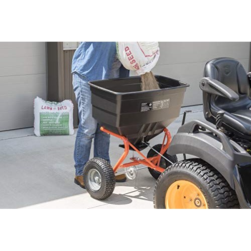 Agri-Fab Inc 45-0547 185 lb. L & G Tow Broadcast Spreader, Orange