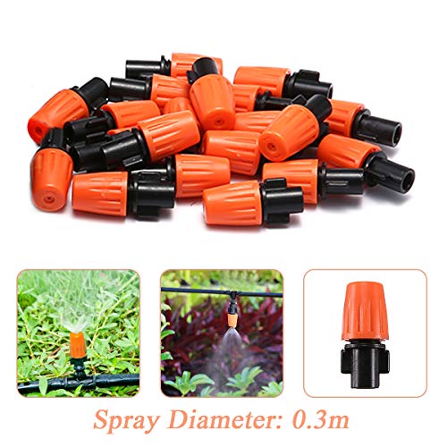 AGSIVO Patio Spray Misters Watering System Kits Accessories for Ou...