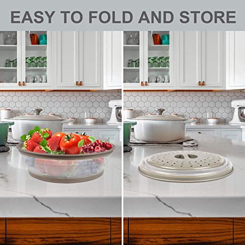 2 In 1, Aidacom Microwave Cover for Food & 10 Versatile Mat- Prev...