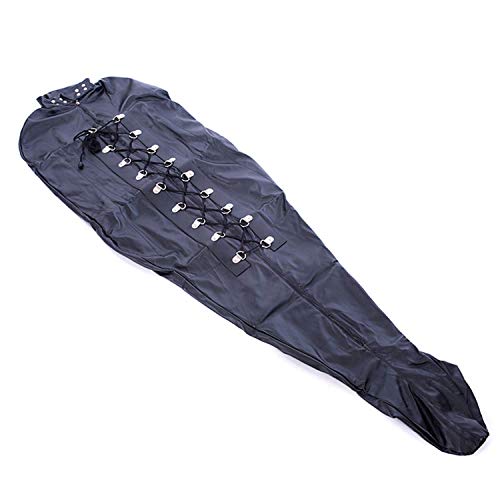 Black Soft Leather Plush Onesies for Sleep One-Piece Novelty Pajam...