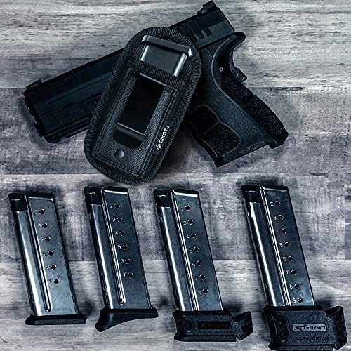 2 Pack Universal Magazine IWB Pouch Concealed Carry 9mm .40 .45 .3...