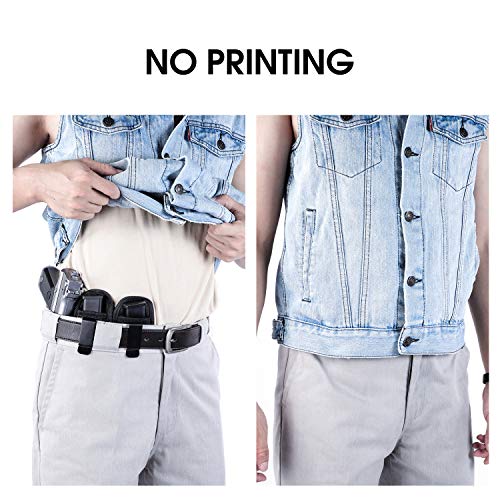 2 Pack Universal Magazine IWB Pouch Concealed Carry 9mm .40 .45 .3...