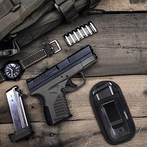 4-Pack Universal Magazine Holster Concealed Carry, IWB Hand Mag...