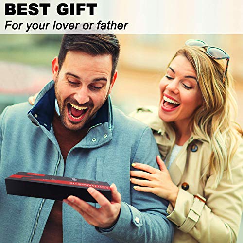 LED Magnetic Pickup Tool,Valentines Gifts for Men,Telescoping Magn...