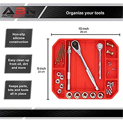 Tool Storage Tray - Silicone Flexible Tool Tray - Multi Purpose Ma...