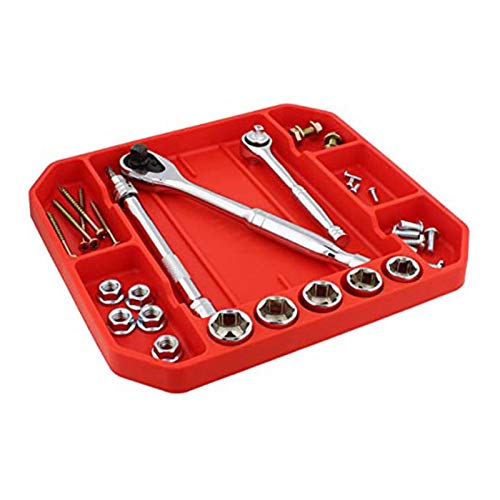 Tool Storage Tray - Silicone Flexible Tool Tray - Multi Purpose Ma...