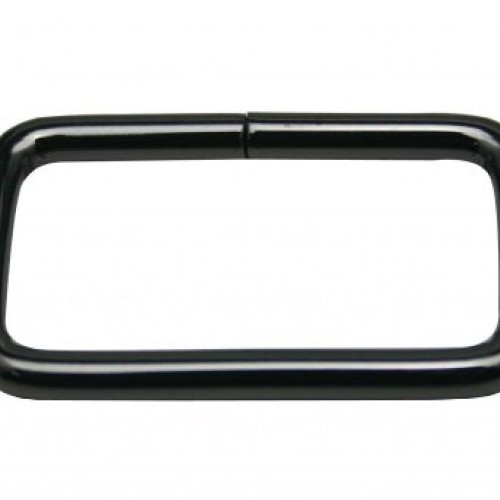 Generic Metal Black Rectangle Buckle 1.5 X 0.8 Inside Dimens...