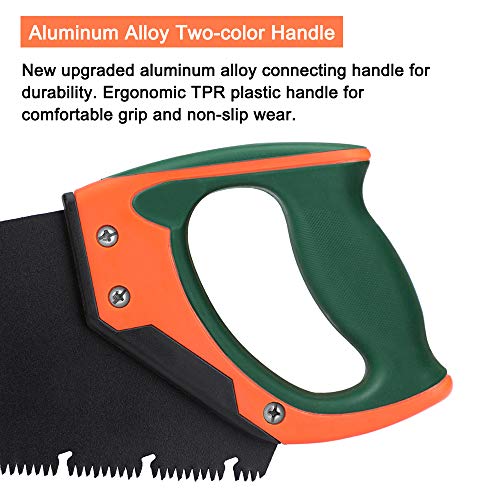 AIRAJ 16 Quick Cutting Hand Saw,Perfect for Sawing, Pruning,Trimm...