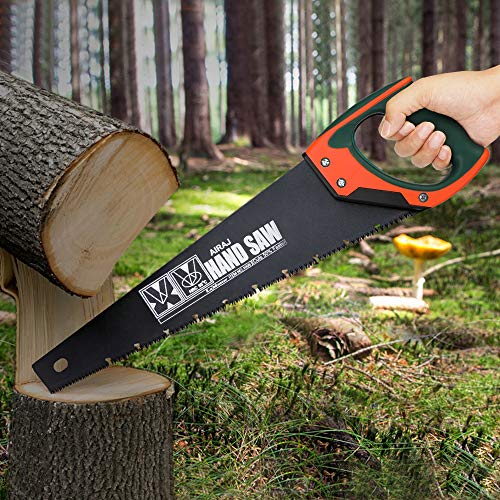 AIRAJ 16 Quick Cutting Hand Saw,Perfect for Sawing, Pruning,Trimm...