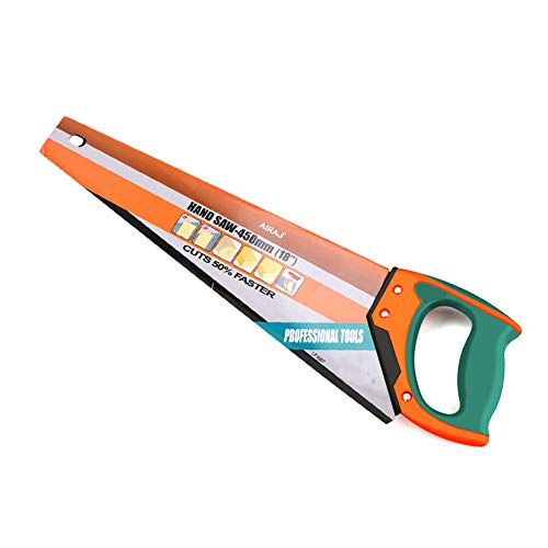 AIRAJ 18 Quick Cutting Hand Saw,Perfect for Sawing, Pruning,Trimm...