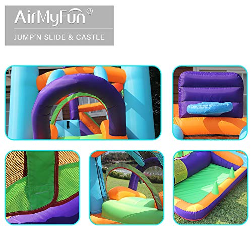 AirMyFun Bounce House with Blower, Inflatable Playhouse with Water...