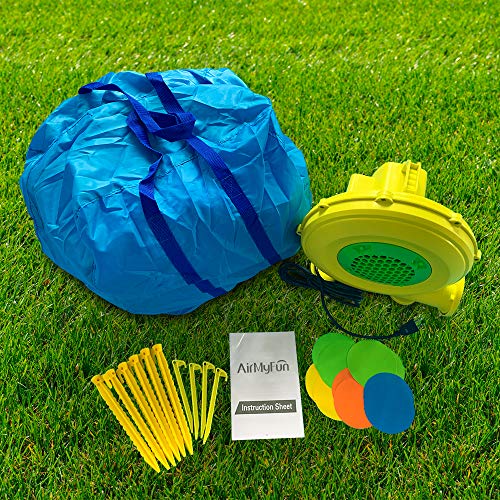 AirMyFun Inflatable Bounce House,Bouncy Castle with Air Blower,Pla...