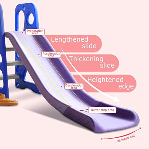 Toddler Climber and Swing Set, 6 in 1 Climber Slide Playset w/Baby...