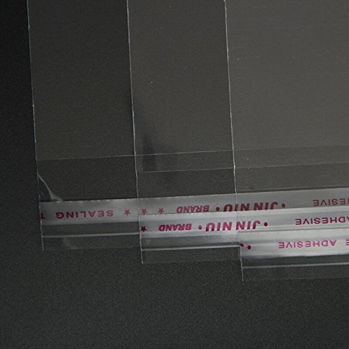 AIRSUNNY 200 Pcs 6x9 Clear Resealable Cello/Cellophane Bags Good f...