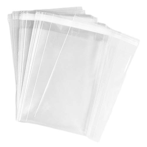 AIRSUNNY 200 Pcs 6x9 Clear Resealable Cello/Cellophane Bags Good f...